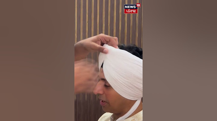 Amritsar | ਦਸਤਾਰ ਸਜਾ ਸ੍ਰੀ ਦਰਬਾਰ ਸਾਹਿਬ ਪਹੁੰਚੇ ਸੰਗੀਤਕਾਰ Saleem Merchant,ਦੇਖੋ ਤਸਵੀਰਾਂ |#shorts | N18S