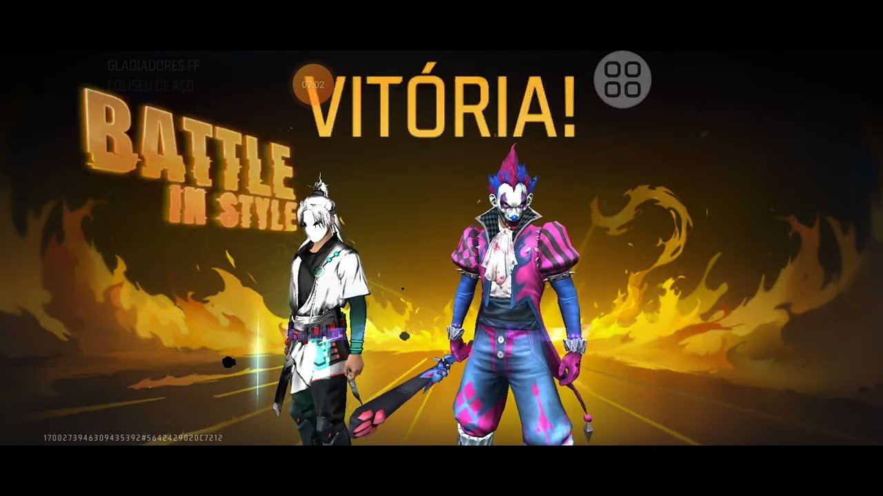 Vitória Do Time, Free Fire