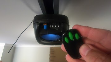 Programming Steel Line Garage Door Opener Remote Control - Programming a ST50EVOB/C Garage Door