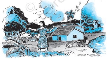 Class-9th Lesson-5    Ek dehati ladki ka geet(nazam)    (ایک دیہاتی لڑکی کا گیت(نظم