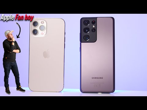 I Finally Switched!😳 Galaxy S21 Ultra vs iPhone 12 Pro Max