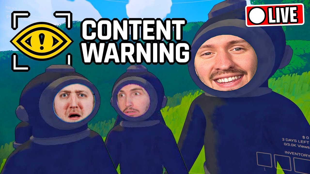 CONTENT WARNING w/ InTheLittleWood, Oli, CPK & Sausage! First Time!!