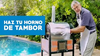 Cómo hacer un horno de tambor con ladrillos refractarios