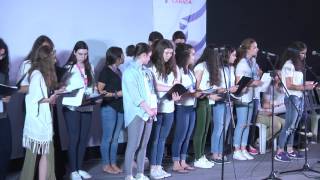 Gesher Tzar Mo’od and Jerusalem of Gold - March of the Living Choir