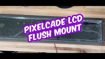 Custom Pixelcade LCD Arcade Marquee Flush Mount