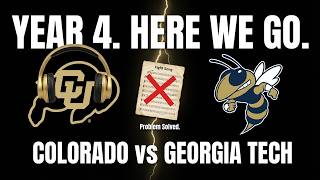 Year 4 Coach Prime Is HERE — Colorado vs Georgia Tech, Haters Grab the Popcorn