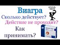 Виагра. Как принимать? Что нужно знать? Вопросы из Аптеки