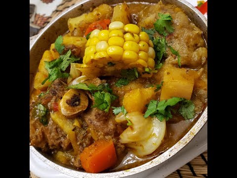 Puerto Rican Sancocho Evita Style (Beef Stew)