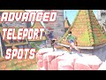 BEST TELEPORT SPOTS FOR ATTACK AND DEFENSE