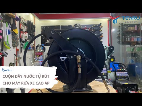 Video CUỘN DÂY NƯỚC TỰ RÚT - Giải pháp tiện lợi cho tiệm rửa... - youtube