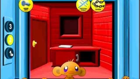 Monkey Go Happy - Elevators  Walkthrough