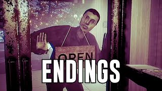 The Closing Shift Game 閉店事件 - All Endings