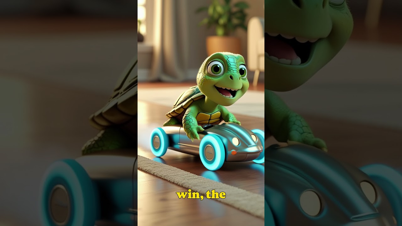 🐢🚀 Turbo Turtle vs Toy Car 🏎️ | Who Wins? 
