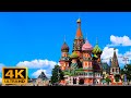 4k Ultra HD Video Relaxing Music, Beautiful Moscow, Beautiful Relax Piano Music For Stress Relief