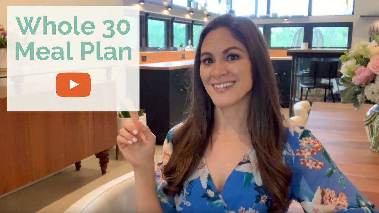 MY WHOLE 30 MEAL PLAN  l  How to do Whole 30 Meal Prep