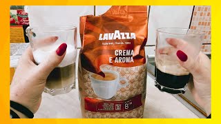 Cafea Lavazza Crema e Aroma | Espresso si Cappuccino la Espressor DeLonghi