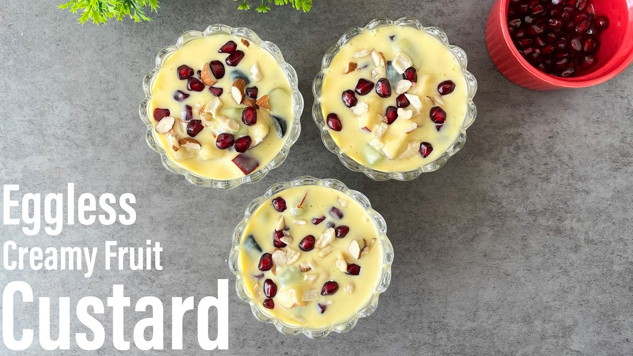 FRUIT CUSTARD Recipe | Super Creamy Easy Summer Dessert | Eggless Fruit Custard | Best Bites