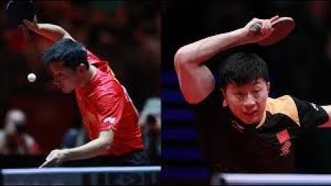 Best of Ma Long vs Zhang Jike (THE SUPERHERO)