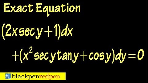 Almost-exact differential equation with integrating factor