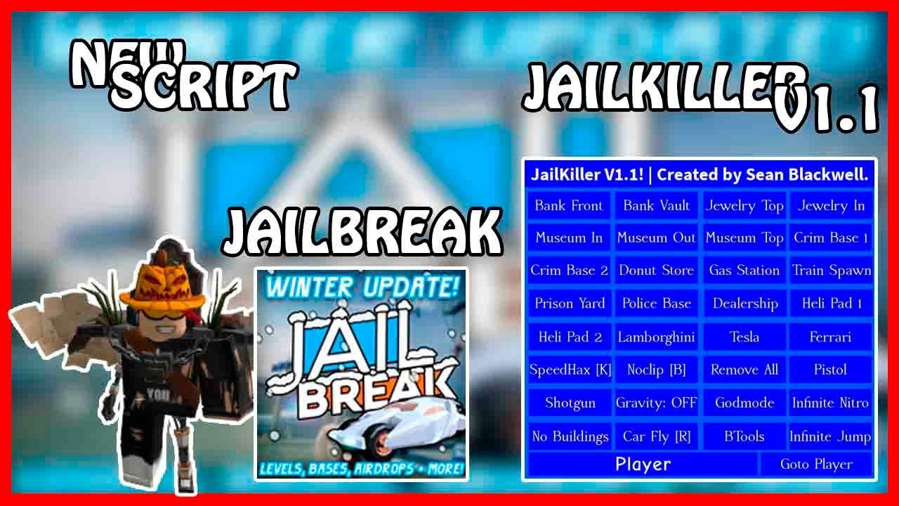 New Roblox Jailbreak Script Exploit Hack Jailkiller V1 1 - vault script v1 roblox