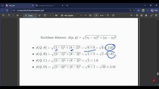 K Nearest Neighbors Algorithm | KNN