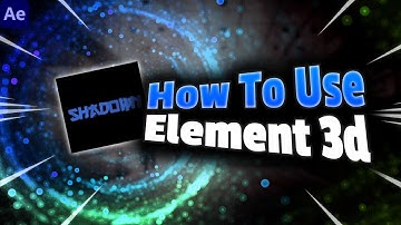 How to use Element 3D | After Effects Plugin Help