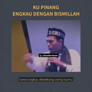kupinang kau dengan bismillah