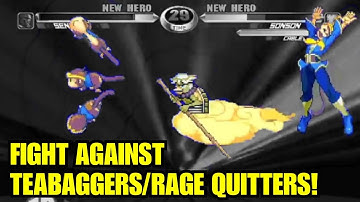 MVC2: Known Teabagger/Rage Quit Player in PS3 owned by Son Son at the end! (Stream Highlights#181)
