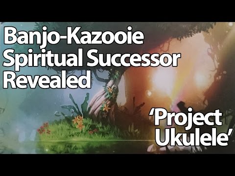 Art for Banjo-Kazooie Spiritual Successor Project Ukulele - PlayTonic EDGE reveal - Yooka-Laylee