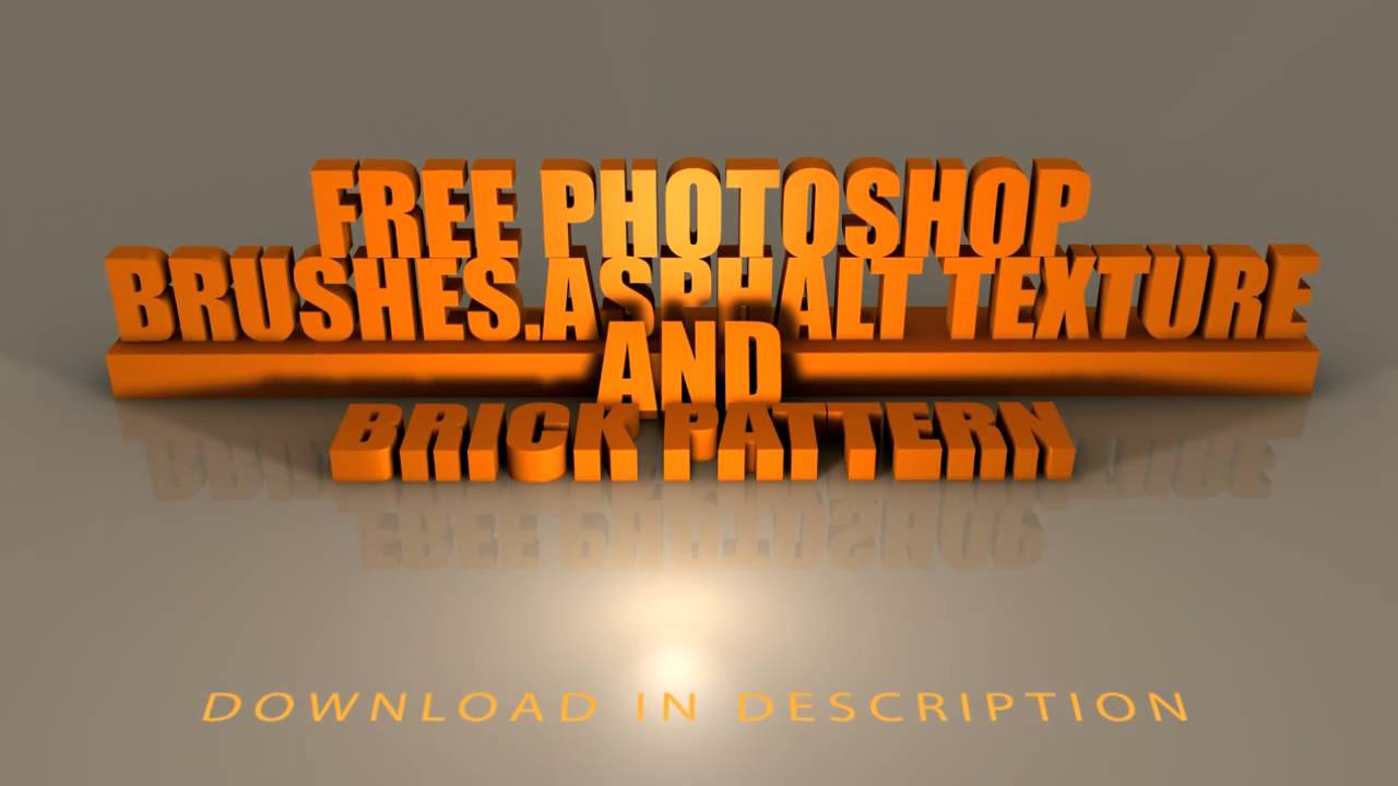 free brushes , asphalt texture and brick pattern YouTube