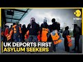 Uk sends back first asylum seeker to rwanda migrants get 3747 to leave britain  wion