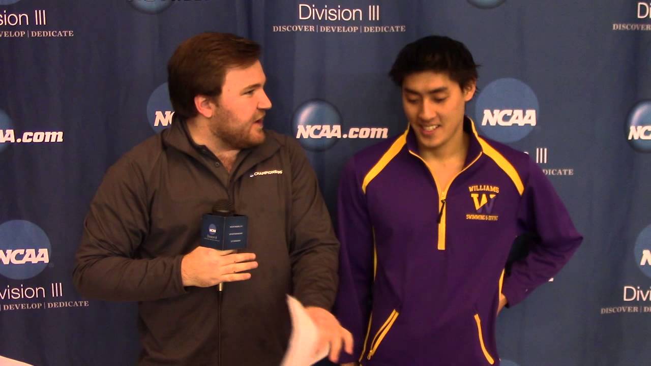Ben Lin, Williams 100 Back Men's Champion (d3swim) YouTube