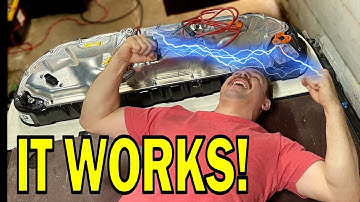 Reviving a TESLA EV BATTERY for Home Energy Storage