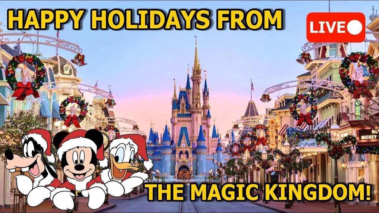 Magic Kingdom Christmas and The Holidays at Epcot! Live!🎄✨