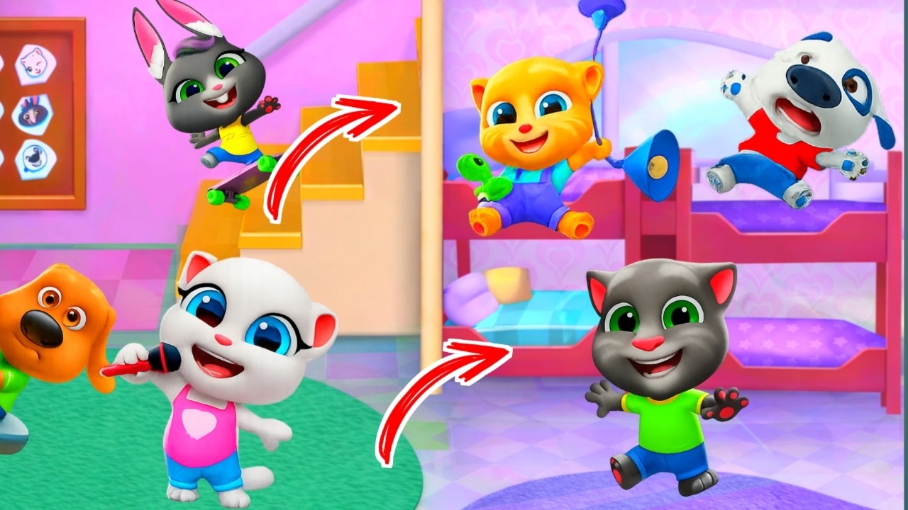 Secret Update My Talking Tom Friends 2026 | New Big House New Bed New Location 🧀🧀🧀