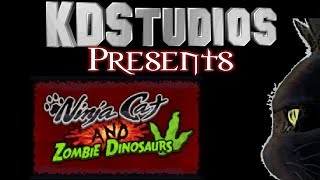 Ninja Cat and Zombie Dinosaurs - Gameplay - Learn to type faster! screenshot 4