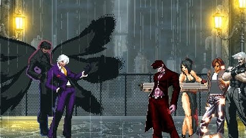 KOF MUGEN Demon Rozwel DK & Demon Ghost VS Demon Yagami, Beast Yeorin QS, Unlimited Kyo, Archimonde