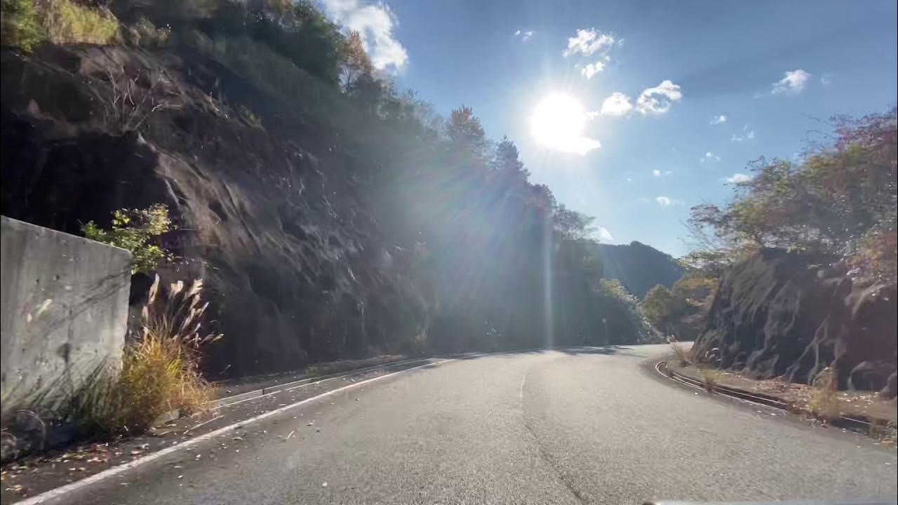 ホンダビートで走る山道は楽しい! (^^ 福岡県 県道32号線 求菩提→寒田 YouTube