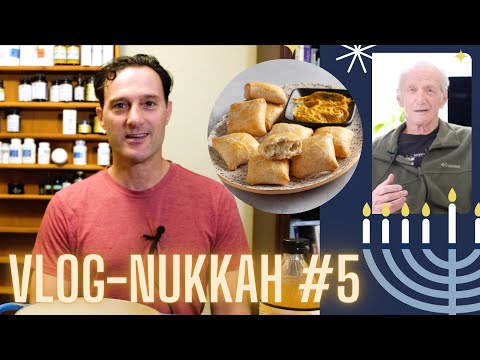 Making Vegan, Gluten Free Knish & A History Lesson From My Dad! | Vlog-Nukkah #5