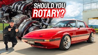 This Is Why You Need A Big Turbo Bridgeport Mazda RX7: 13B Rotary