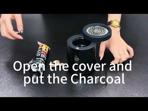 Bukhoon B39 electric incense burner(2 in 1 Charcoal  & Oud) operating instructions