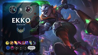 Ekko Jungle vs Kayn - EUW Challenger Patch 14.3