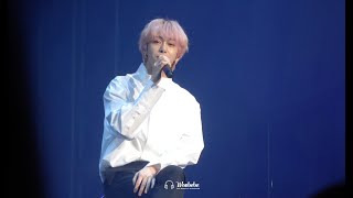 [4K] 200118 몬스타엑스 HOME PARTY 형원 cover NELL '기억을 걷는 시간' (MONSTA X HYUNGWON focus FanCam)