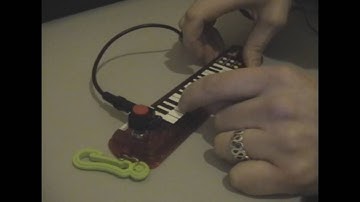 Circuit Bent ELC Pocket Piano by freeform delusion