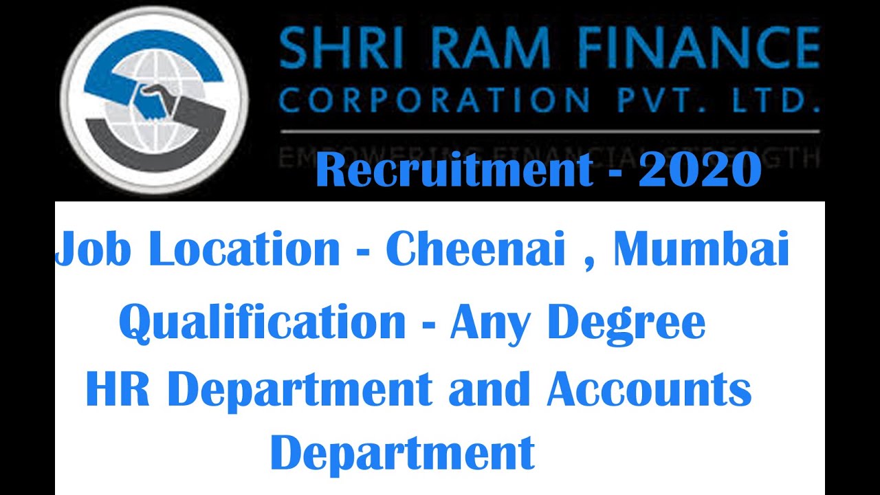 shriram-finance-recruitment-2020-ii-private-job-2019-ii-how-to-apply