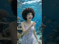 203 本を開いたら、本当に海の世界だった！#夢の図書館#夢の世界#ショート#AI動画