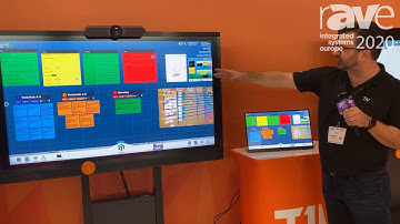 ISE 2020: T1V Demonstrates the Flexibility of Its ThinkHub xCanvas