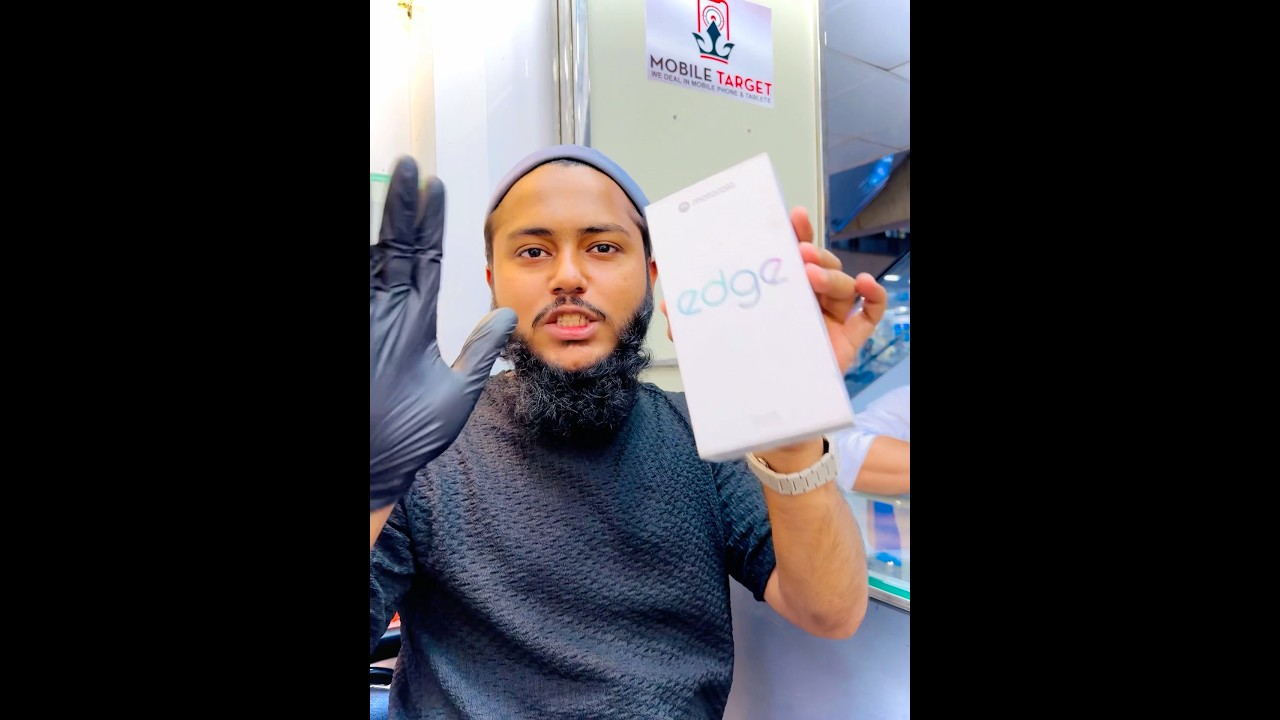 Moto edge 2025 sim lock🔒     Mobile Target🎯 Shop #246 2nd floor star city mall saddar karachi