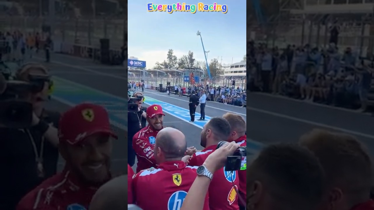 Lewis Hamilton’s Subtle Reaction After His Ferrari Breakthrough in Mexico 