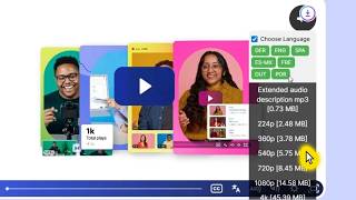 How to download Wistia embedded videos in 1 click - Wistia Video Downloader Plus screenshot 1
